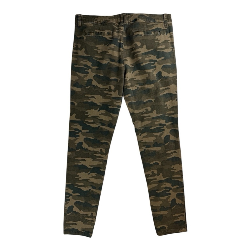 Sanctuary Camo Slim Leg Pants SZ 30 Military Print Stretch Chinos Utility Casual - Picture 2 of 9